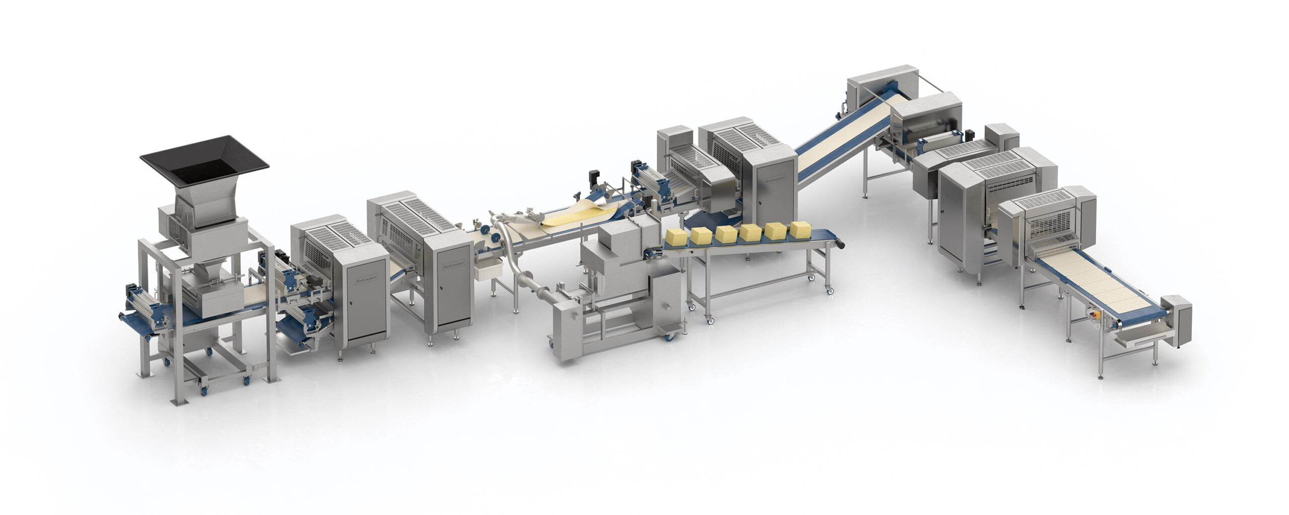 Laminating Line for pastry and croissant dough